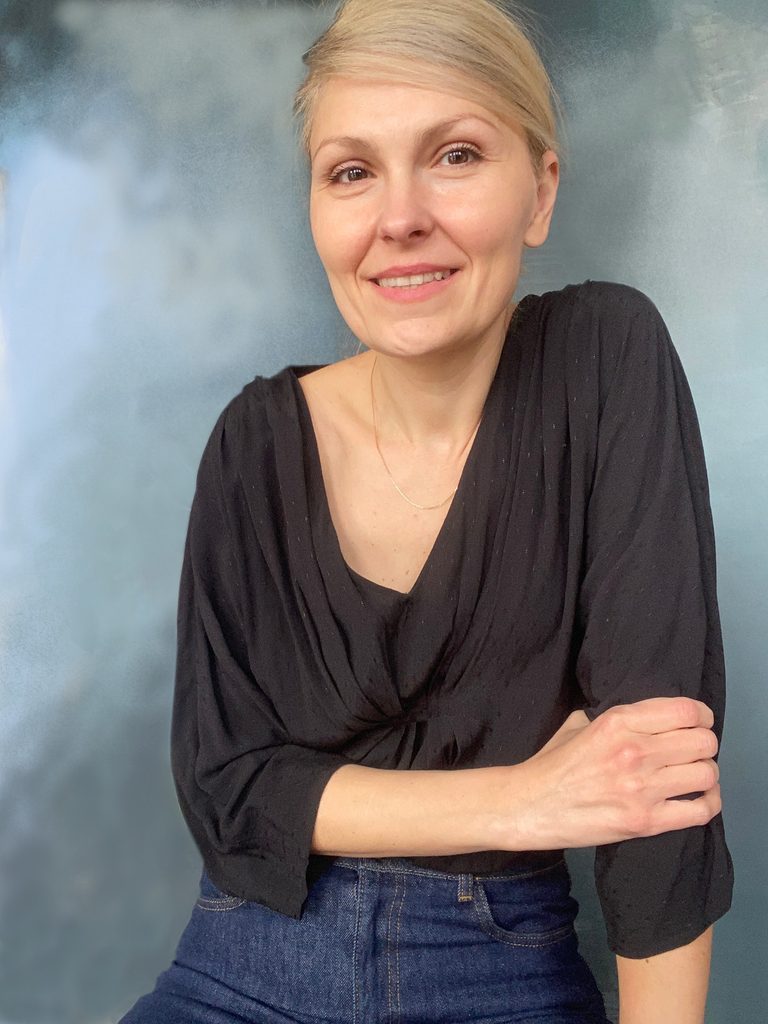 Portrait of the ceramic artist Alexandra Ridel
