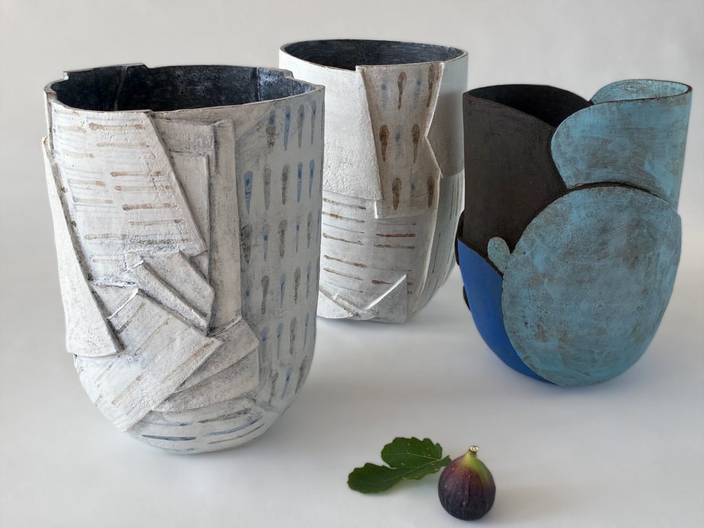 Collection of slab-built volumes by Alexandra Ridel
